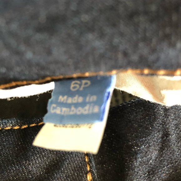 Simply Vera Vera Wang Blue Capris Size 6P - Picture 8 of 8